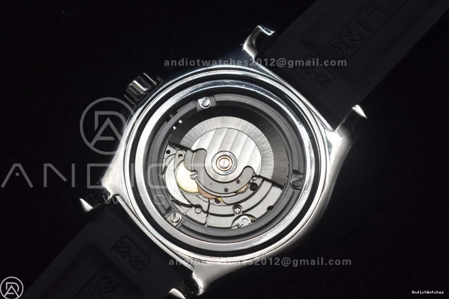Automatic 467 Versatile Rubber Superocean TF A Edition Black Bezel On Black Best 44 1:1 Dial Strap Black 0829
